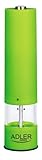 Funciona con 4 pilas AA Adler Pimentero, Verde