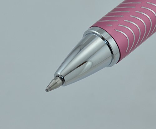 Bolígrafo Pentel EnerGel Alloy RT Punta 0.7mm Tinta Negra Rosa x12 miniatura 2