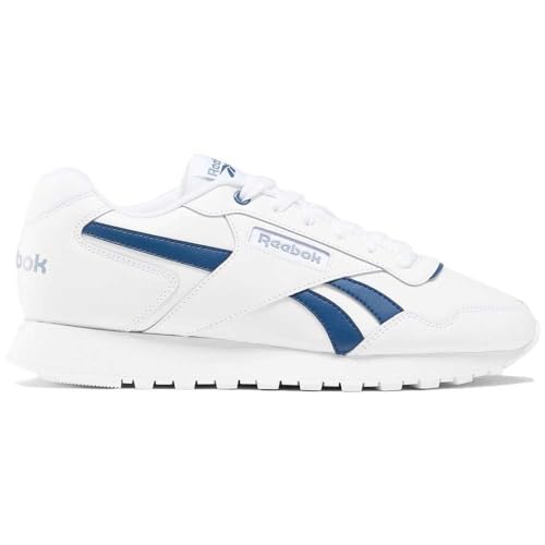 Reebok Glide, Zapatillas Unisex adulto, Ftwwht Uniblu Blusla, 44 EU