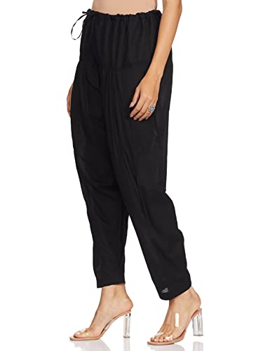 Image of Max Women's Regular Fit Mid Rise Patialas