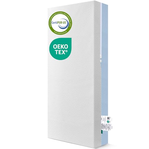 ASANEST Dual Sided Baby Breathable Crib Mattress, Infant...