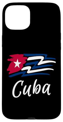 Cuban Flag Cuba Miami Spanish Cuban Roots T-Shirt �X�}�z�P�[�X iPhone 15 Plus �p