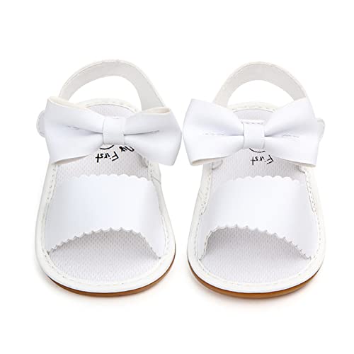 Toddler Girls Sandals Infant Summer Soft Solid Baby Anti Slip Bow Girls Shoes Crib Baby Shoes Kids Sandals3