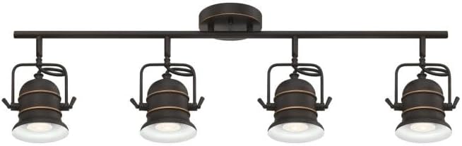 212 Main Boswell Four-Light Indoor Track Light Kit Oil - Rubbed Bronze