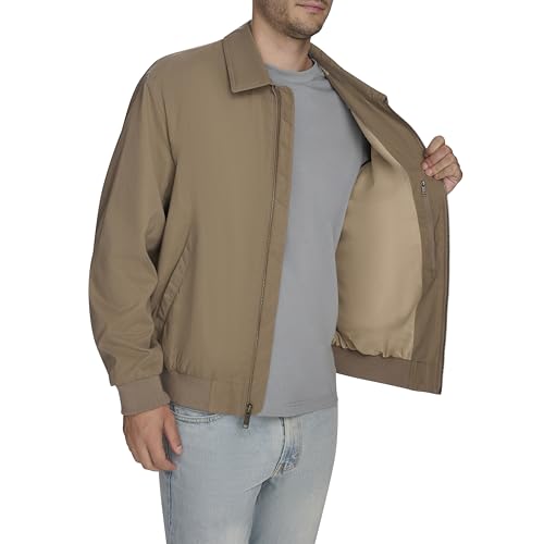 Image of Dockers Men's Microtwill Golf Bomber Jacket