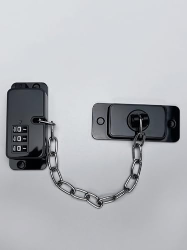 Ladruph �h�A���b�N �q�� �p�X���[�h ���S ������ �� ��t�� ���傤�� ��ʂ�̎��t�����@ ���t���ȒP �h�A���b�N �h�ƁE�]���E�w�͂��ݖh�~ �h�A�X�g�b�p�[ �� �L �� �h�A ������ �L���r�l�b�g �①�ɑΉ� (black)