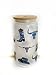 Handmade Western Theme Frosted Glass Tumbler with Straw