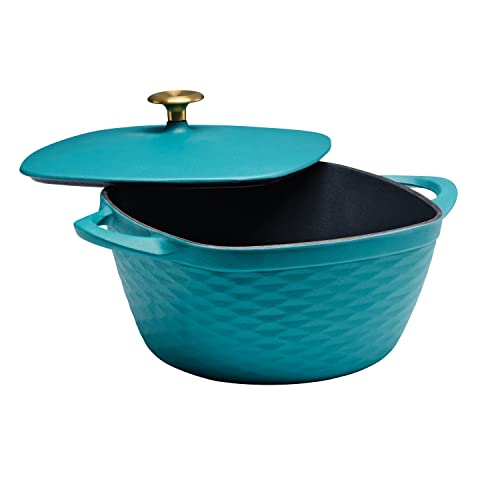 Tramontina Prisma 7-Qt Square Dutch Oven Teal