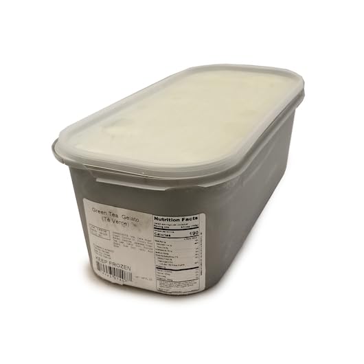 Image of G.S. Gelato Gelato Tub 5 Liter, Pack of 1 (Green Tea)