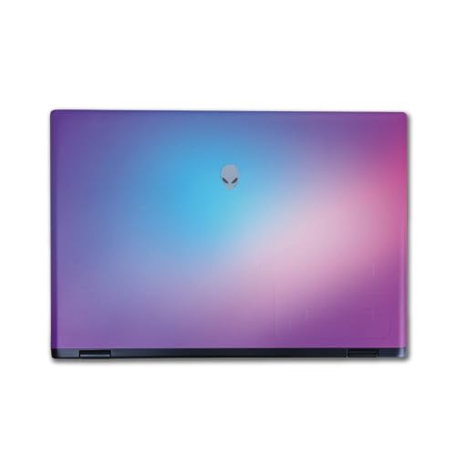 Image of Laptop Skin Compatible with Alienware M16 R2 (2024) - Royal Haze - Premium 3M Vinyl Protective Wrap Decal Cover - Easy to Apply | Crafted in The USA by MightySkins