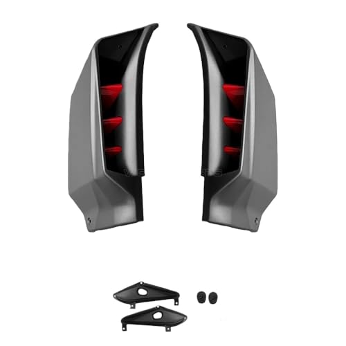 Carénage latéral CBR pour supprimer le guidonnage avec ailettes aérodynamiques stables