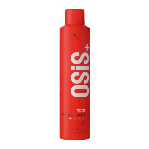 Schwarzkopf Professional OSiS Texture Craft - Spray Secco Texturizzante - Cabello Largo - Fijación Ligera 300 ml