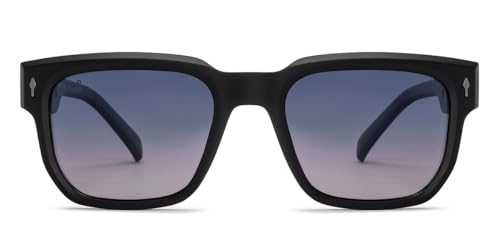 Image of VINCENT CHASE EYEWEAR Polarized and 100% UV Protected | Branded and Stylish Sunglasses | Full Rim Square | Season Essentials | For Men & Women|