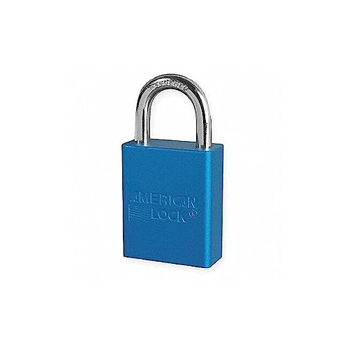 Lockout Padlock, KD, Blue, 1-7/8