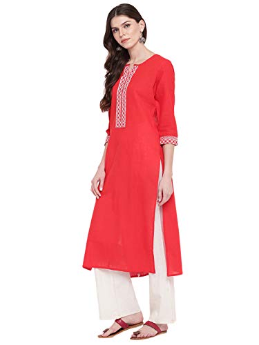 Image of Vbuyz Women Cotton Straight Kurti