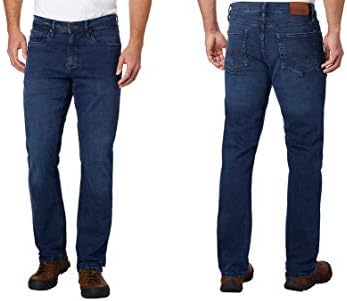 Amazon.com: Urban Star - Pantalones de mezclilla para hombre, corte recto,  ajuste relajado : Ropa, Zapatos y Joyería