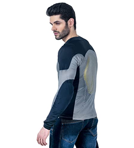 Wicked Stock Motorcycle Armor Shirt-Men Womens Mesh Motorcycle Shirt-Motorcycle Shirt-Ce Level2 Summer Motorcycle Shirt (Gray, X-Large) #TOP6