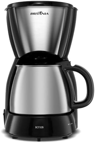 Cafeteira Britânia BCF32B, Jarra em Inox, 1.2L, 220V