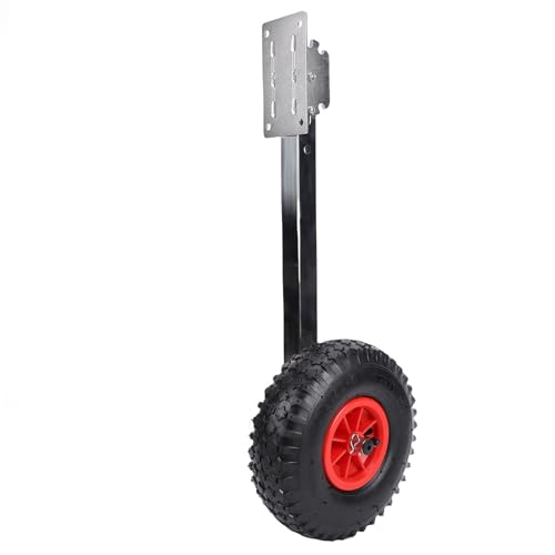 Hamwesh Ruedas de Lanzamiento para Botes, Construcción de Acero Inoxidable Resistente con Posicionamiento Ajustable para Botes Inflables y Kayaks