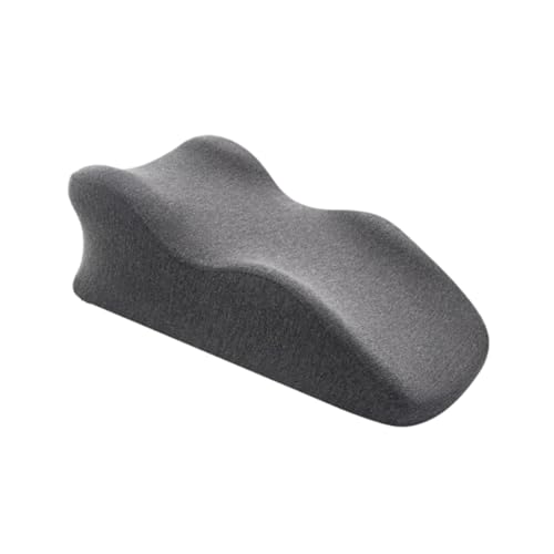 Image of Adult Memory Foam Bed Pillow Anti Slip Bottom Multipurpose for Backrest Soft Dark Grey| Memory Foam Pillow | Soft Sleeping Pillow