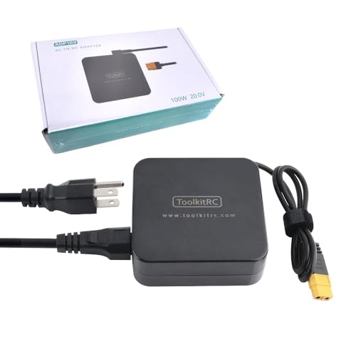 MEIVIFPV ToolKitRC ADP100 20V 100W RC Charger Adapter XT60 Power Supply for FPV Drone RC Battery Balance Charger Supply XT60
