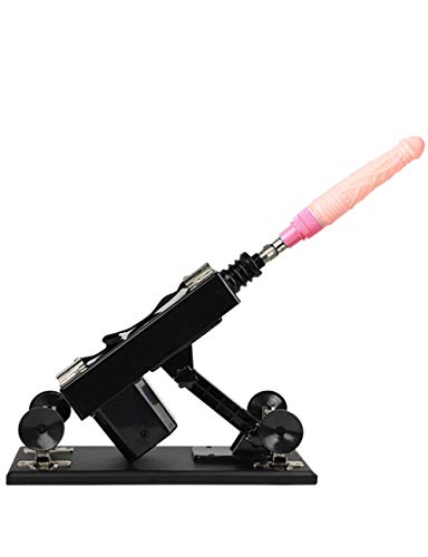 Preisvergleich Produktbild Dyl2019 Elektrische Maschine Automatische Erwachsene Maschine, Luxurious elektrische Leistungsstarke Retractable Maschine Multi-Winkel einstellbar erwachsenes Spielzeug (Color : Black)