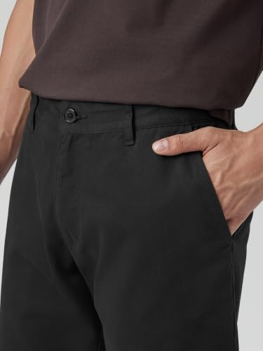 Image of XYXX Men's Element Chino Shorts | Solid Straight Fit | 100% Cotton with Dual Pockets & Plus Sizes