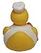 Waddlers Brand Rubber Duckies That Float Upright, Master Chef Rubber Ducky Birthday Party Gift, Cooking Lovers Gift