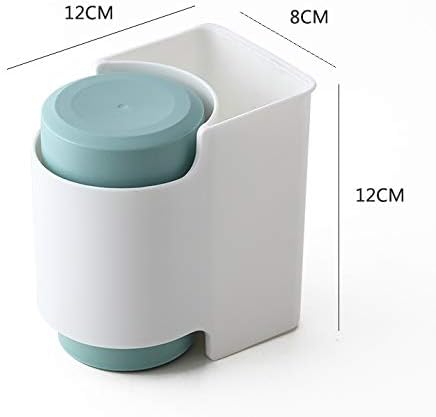 Magnetic Toothbrush Holder Adsorption Type Inverted Toothpaste Dispenser Wall Mounted Cosmetic Storage Rack for Bathroom Accesso