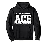 Ace Personal Name Funny Ace Pullover Hoodie