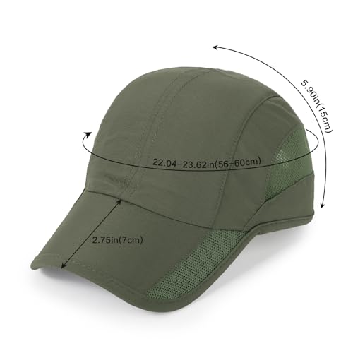 Image of HH HOFNEN Quick Dry Baseball Cap Unstructured Water Resistant Golf Hat
