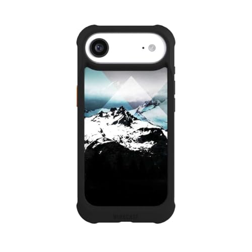 Coque iPhone Air montagne noire pour protéger votre mobile en randonnée