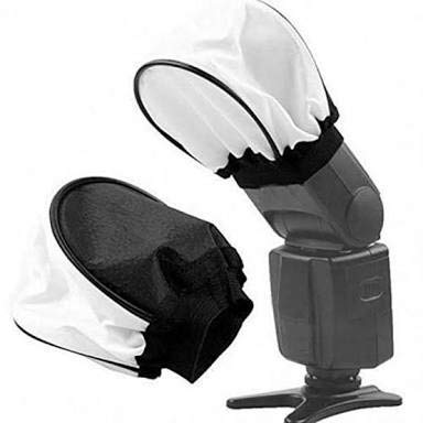 VEEPRO Universal Soft Mini Flash Reflector Bounce Diffuser Cap for on or Off Camera, Canon, Nikon, Sony, Godox, Yongnuo Speedlites-picture-28