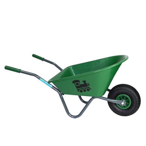 Kinderschubkarre Uni 3,6 kg 40 kg Traglast Stahl Kunststoff grün...