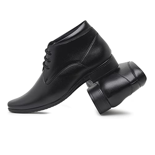 Zixer Synthetic Leather Ankle Formal Shoes Men || Office Shoes for Men Latest Stylish || Chukka Boots Men Long Shoes for Men Long Boots