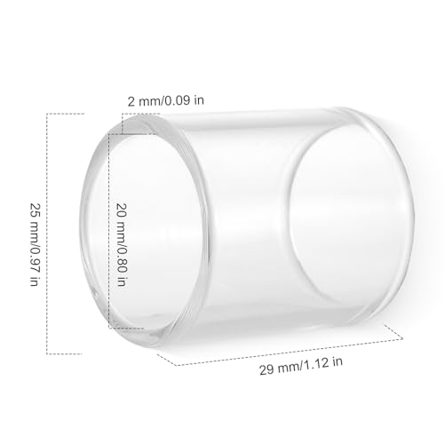 3pcs Guitar String Slide for Electric Guitar 28.5mm x 25.2mm