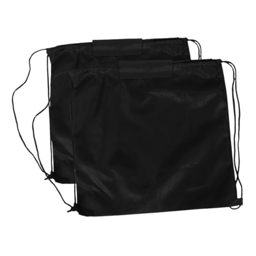 Zerodeko 2pcs Drawstring Bag for and Bicycle Helmets Durable Storage with Secure Closure Lightweight and Portable for Gear