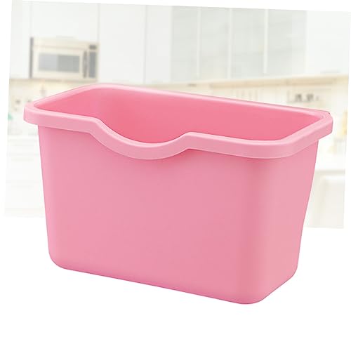 Caneca de basura rosa para puerta de gabinete miniatura 2