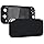 eXtremeRate Soft Touch Black DIY Replacement Shell for Nintendo Switch Lite, NSL Handheld Controller Housing w/Screen Protector, Custom Case Cover for Nintendo Switch Lite