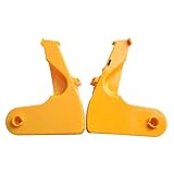 2 Stück verstellbare Thermodrucker-Halter-Reparatur-Set für Zebra ZD420D ZD620D ABS gelbe Seitenabdeckungen Ersatzteile Etikettendruck Wartung Unterstützung Einfache Installation