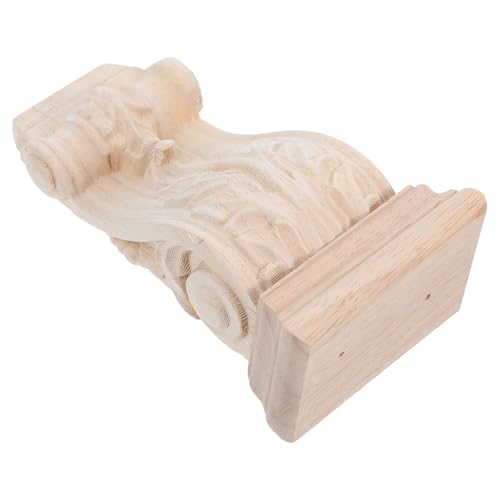 Ménsulas de madera tallada Mobestech de diseño europeo para decoración de paredes