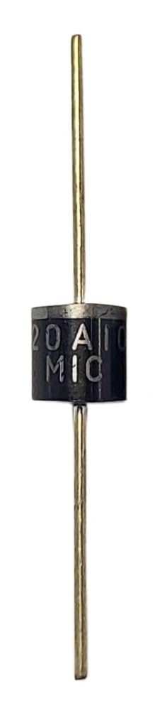 Miniatura 2 de Smartek-E Paquete de tres diodos rectificadores 20A10, 10A10, 6A10, R-6, diodos electrónicos de silicio de 1000 voltios, 26 unidades.