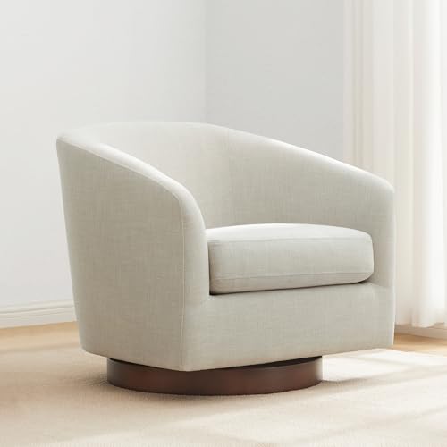 CHITA Swivel Accent Chair FSC Certified Wood Frame Review