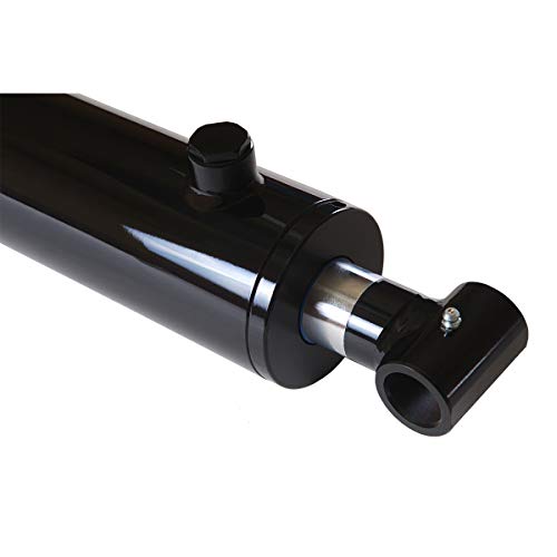 Image of Magister Hydraulic Cylinder 3 inch Bore x 28 inch Stroke, Welded Hydraulic Ram with Cross Tube Ends, Double Acting Hydraulic Piston 3500 PSI (WCT 3x28)