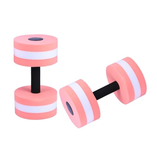 2PCS Mancuernas Flotantes de EVA Rosas para Piscina miniatura 1