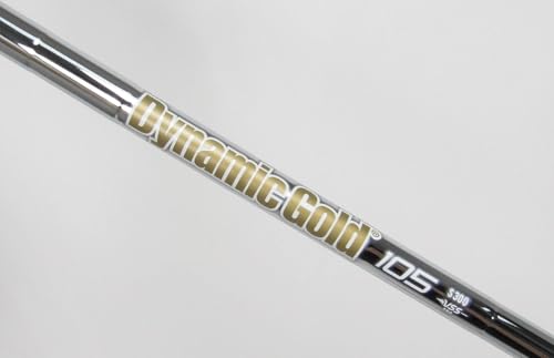 Dynamic Gold True Temper 105 S300 VSS Pro Iron Set 3-PW .355 Taper Tip Steel Iron Shafts - 8 Shafts
