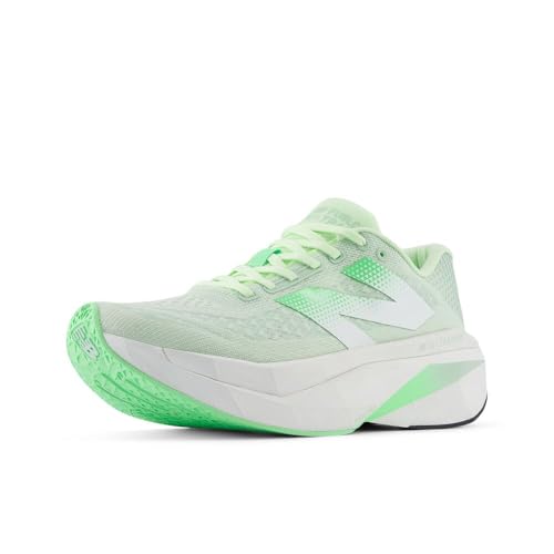 New Balance Men's FuelCell SuperComp Trainer V3 Running Shoe, Melon Water/Clay Ash/White, 10