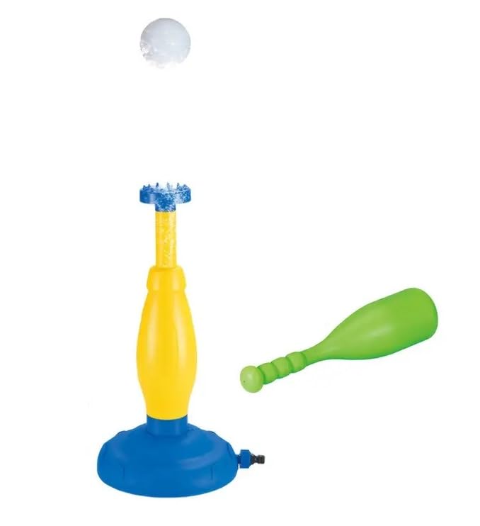 Dolphy Baseball Sprinkler for Kids | Multifunctional Outdoor Water Spraying Play Summer Toy | Summer Outside Lawn & Backyard Games | Fun Water Play Toys for Ages 3 to 8.