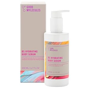 Good Molecules B5 Hydrating Body Serum – Moisturizing Serum with B5 Panthenol, Polyglutamic Acid, and Beta Glucan – Anti-aging Skincare for Body