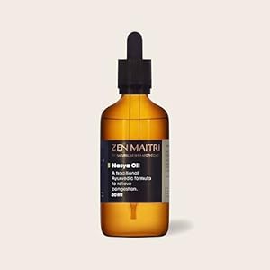 Natural Sinus Relief Decongestant Allergy Relief Support Natural Ingredients | Zen Maitri Nasya Ayurvedic Herbal Oil (30ml)